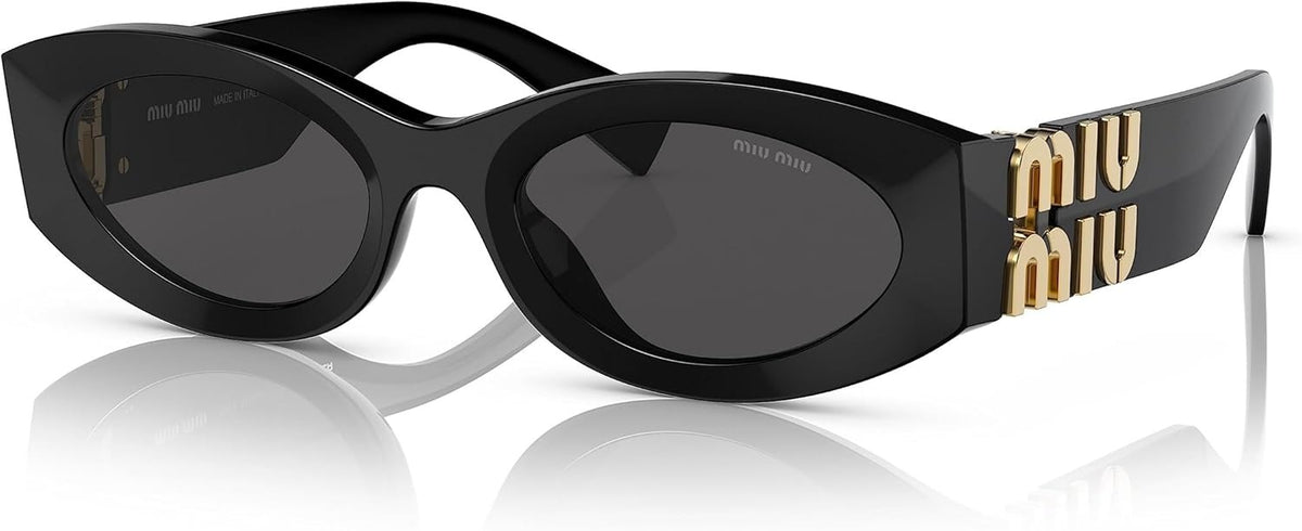 Miu Miu Sunglasses MU11WS 1AB5S0 54mm Black / Dark Grey Lens