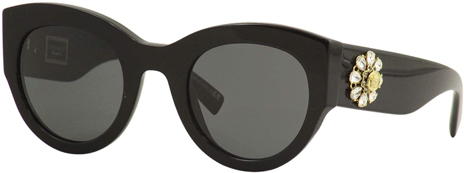 Versace Sunglasses VE4353BM 531487 51mm Black / Grey Lens