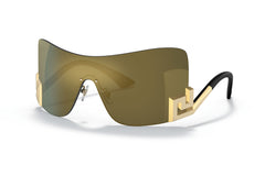 Versace Sunglasses VE2240 10025A 40mm Mirror Gold / Dark Grey Mirror Gold Lens