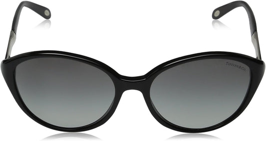 Tiffany & Co VINTAGE Sunglasses TF4073B 80013C 56mm Black / Grey Gradient Lens