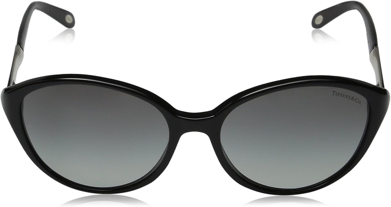 Tiffany & Co VINTAGE Sunglasses TF4073B 80013C 56mm Black / Grey Gradient Lens
