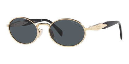 Prada Sunglasses PR65ZS ZVN09T 55mm Pale Gold / Dark Grey Lens
