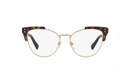 Valentino Eyeglasses VA3027 5002 53mm Havana / Demo Lens