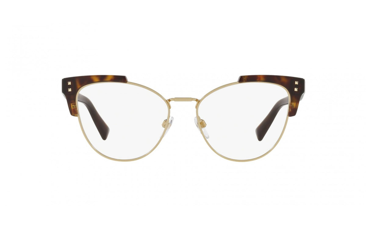 Valentino Eyeglasses VA3027 5002 53mm Havana / Demo Lens