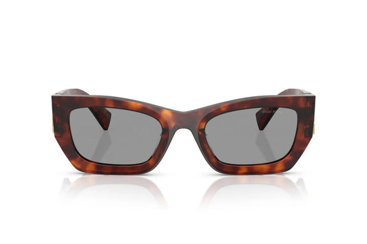 Miu Miu Sunglasses MU09WS 21C40O 53mm Havana Mogano / Grey Lens