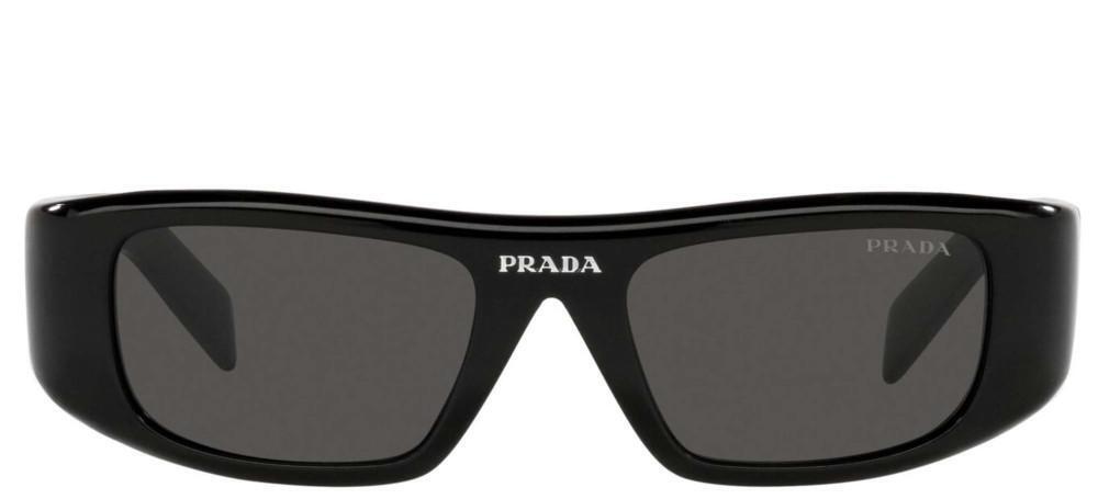 Prada Sunglasses PR20WSF 1AB5S0 52mm Black / Dark Grey Lens