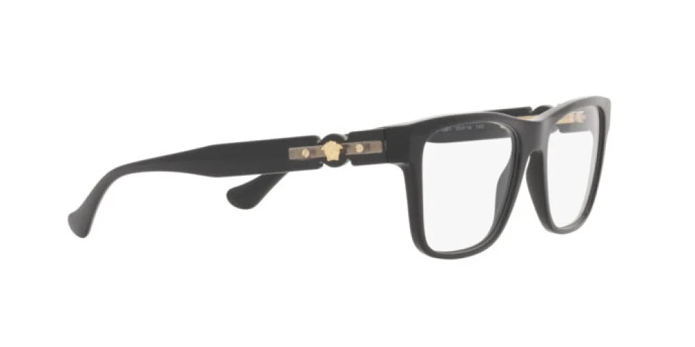 Versace VE3303 GB1 Eyeglasses 57mm Black / Clear Demo Lens