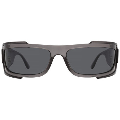 Versace VE4446 59387 Sunglasses 67mm Transparent Grey / Dark Grey Lens