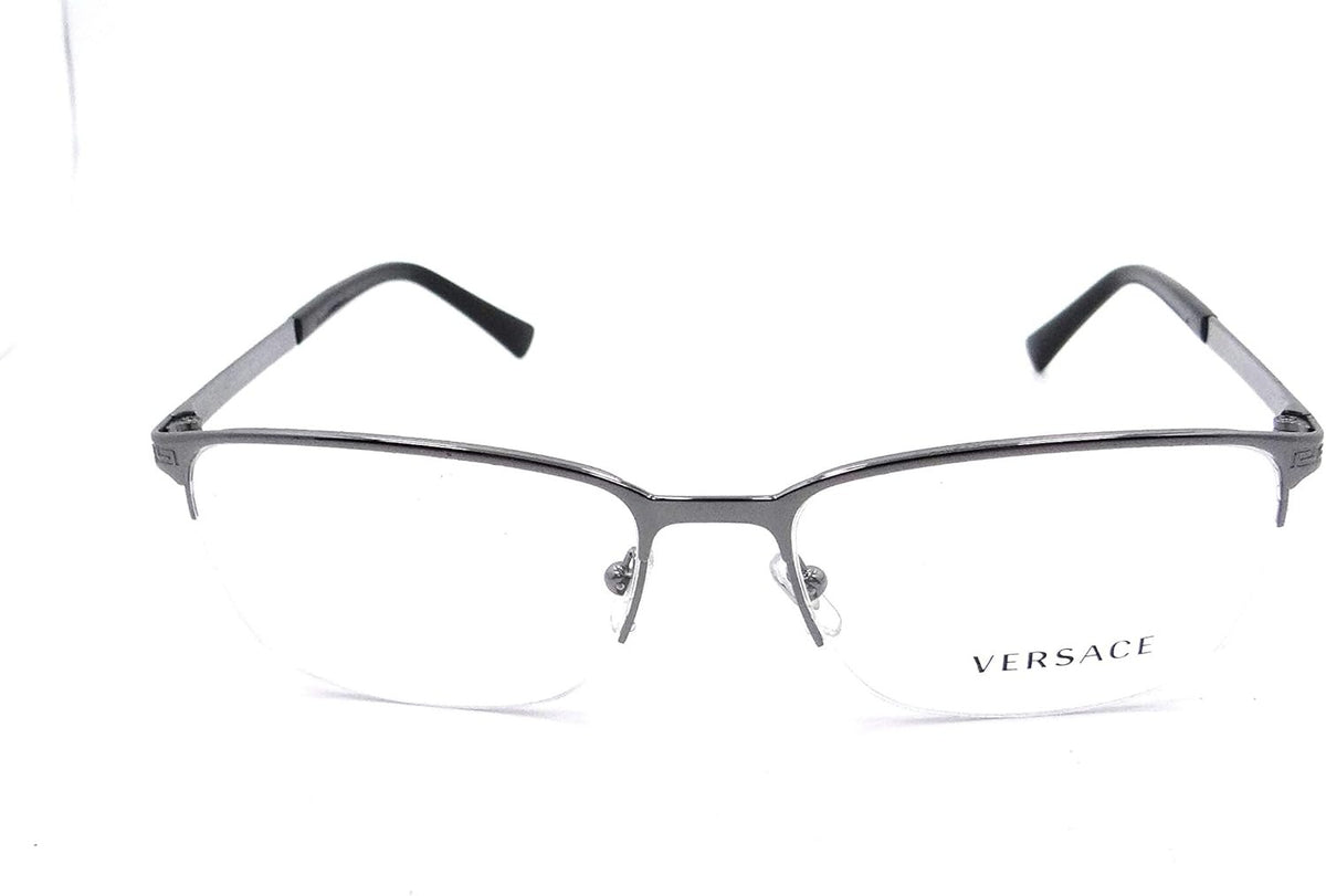 Versace Eyeglasses VE1263 1001 55mm Silver / Demo Lens