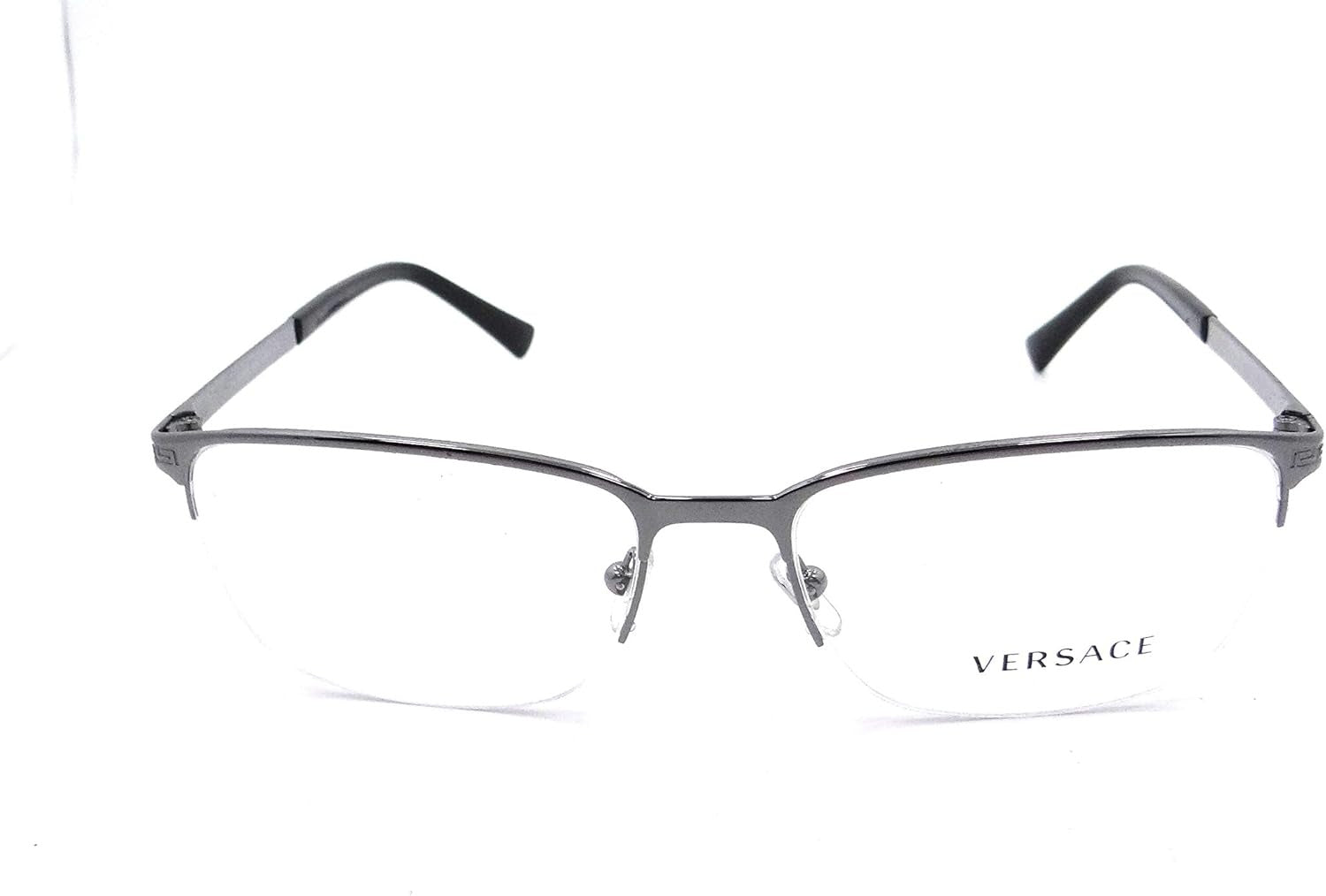 Versace Eyeglasses VE1263 1001 55mm Silver / Demo Lens