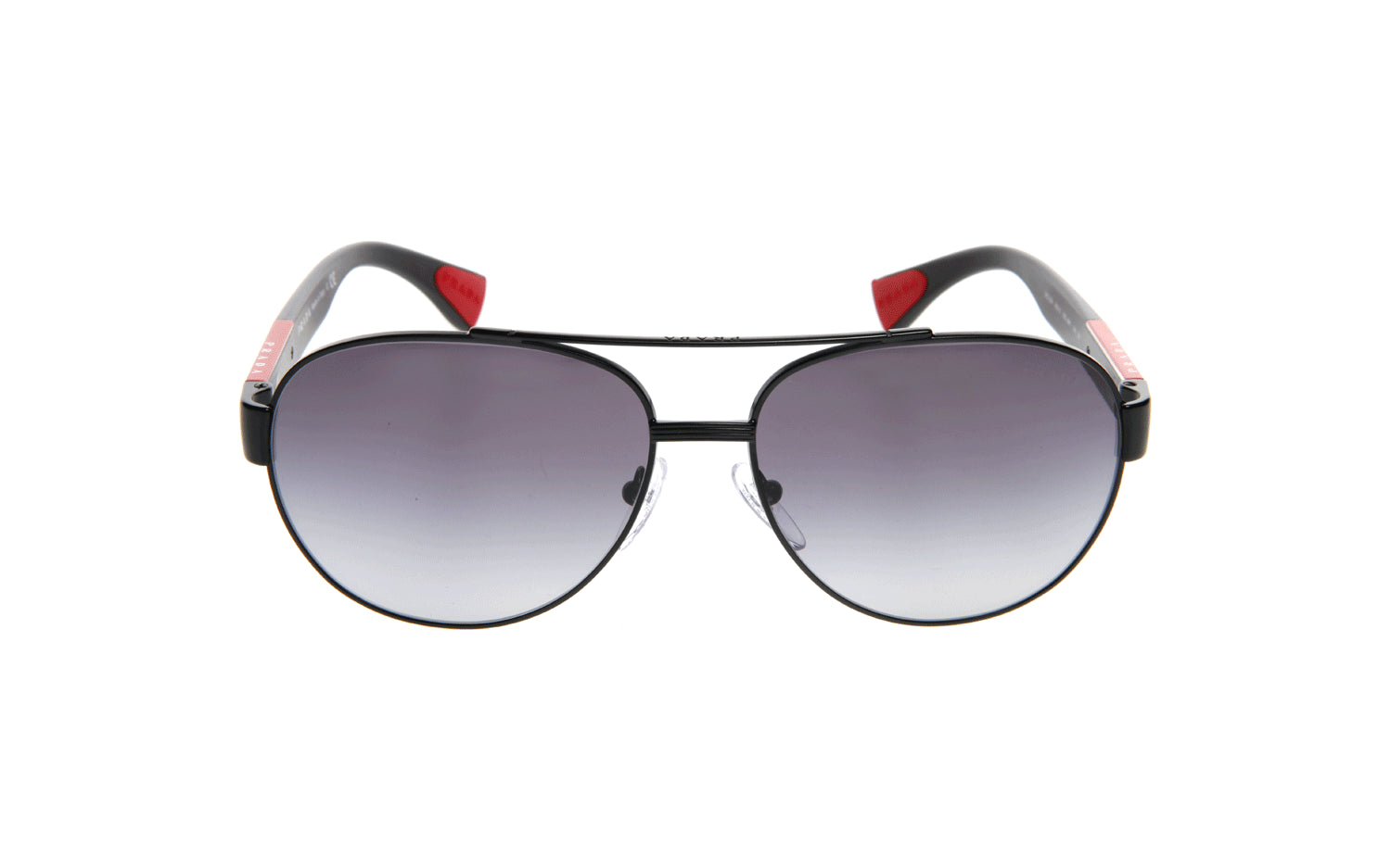 Prada Sport Sunglasses PS52MS 1BO3M1 60mm Black / Grey Gradient Lens