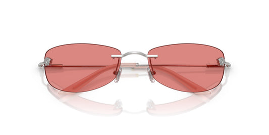 Versace Sunglasses VE2279 1000/84 60mm Silver / Pink Lens