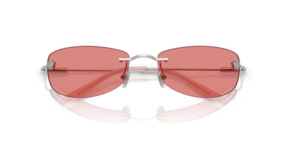 Versace Sunglasses VE2279 1000/84 60mm Silver / Pink Lens