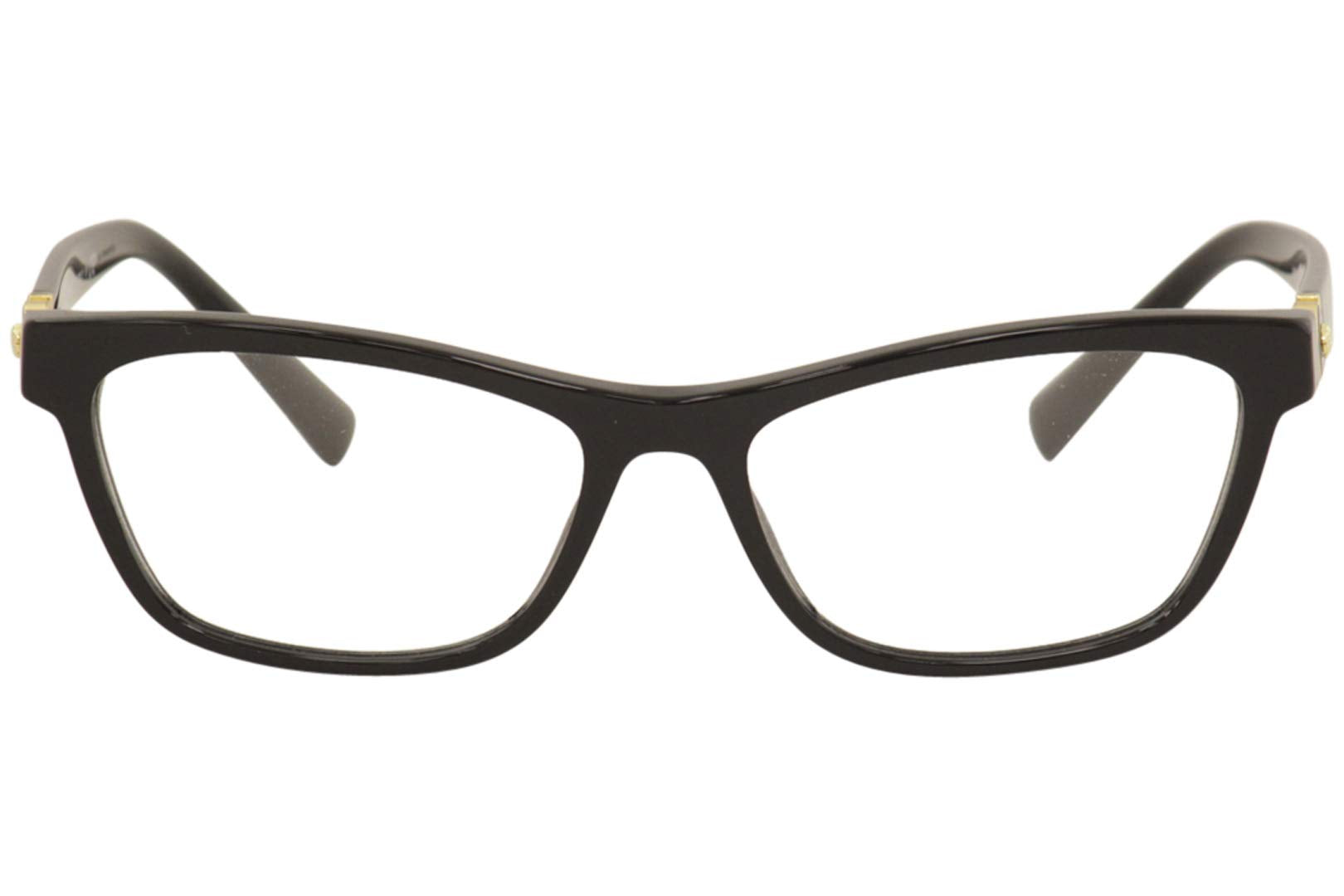 Versace Eyeglasses VE3272 GB1 52mm Black / Demo Lens