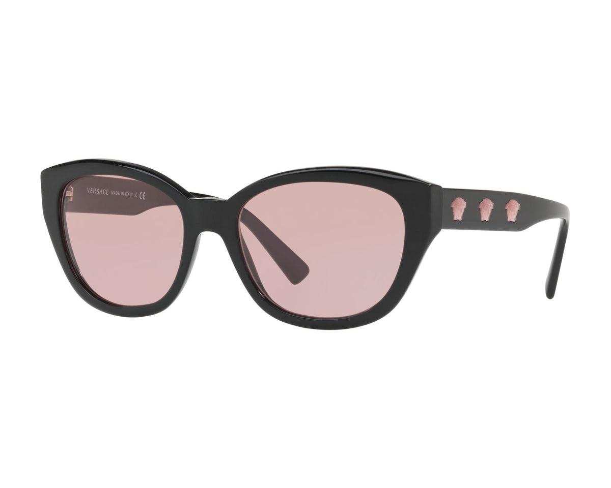 Versace Sunglasses VE4343 GB184 56mm Black / Light Violet Lens