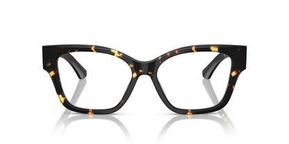 Burberry BE2420F 4106 Eyeglasses 52mm Yellow Havana / Clear Demo Lens
