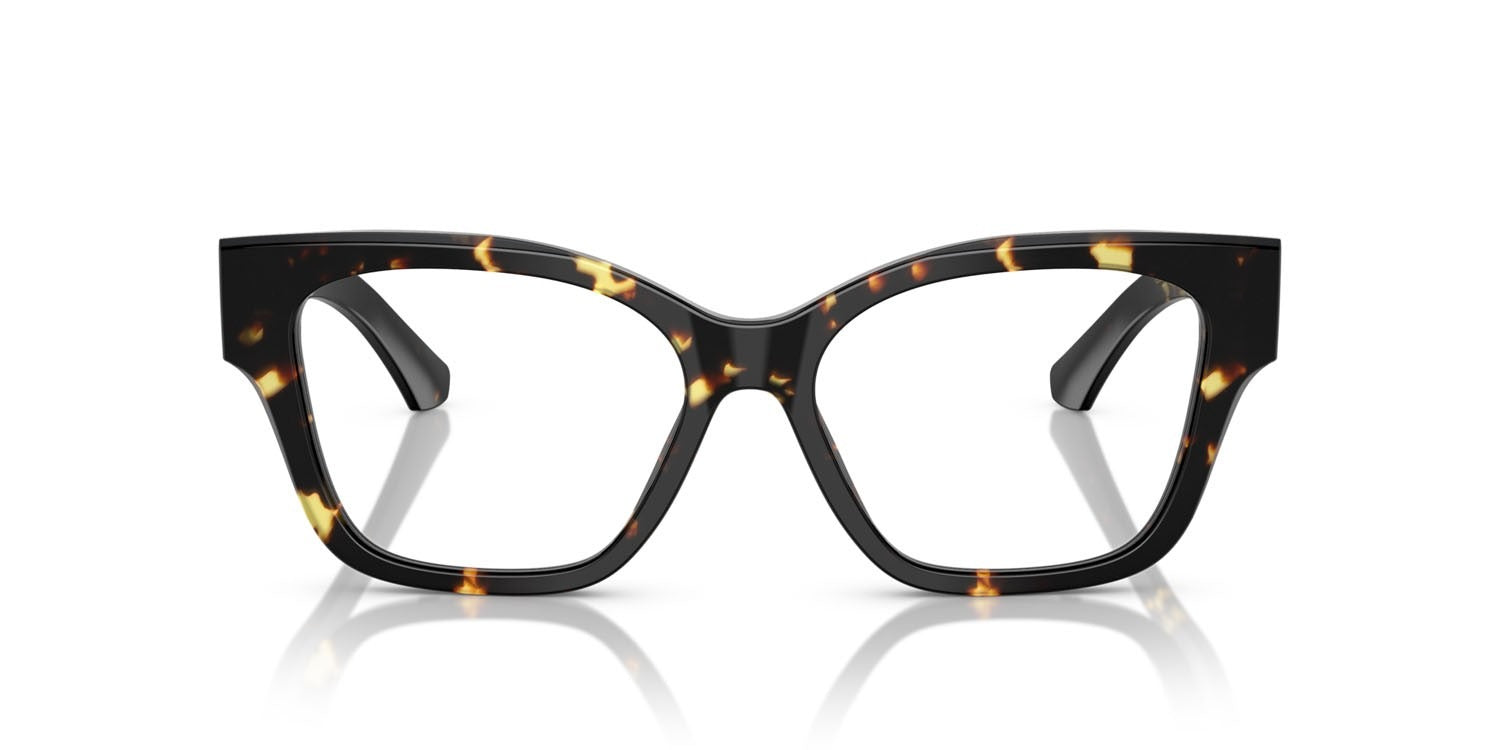 Burberry BE2420F 4106 Eyeglasses 52mm Yellow Havana / Clear Demo Lens