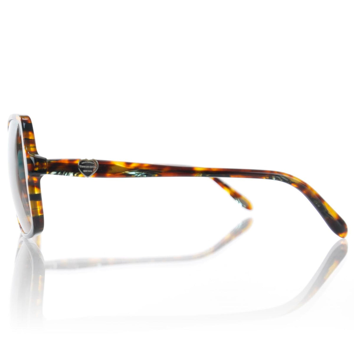 Tiffany &amp; Co Sunglasses TF4050 81143B 56mm Havana / Brown Lens