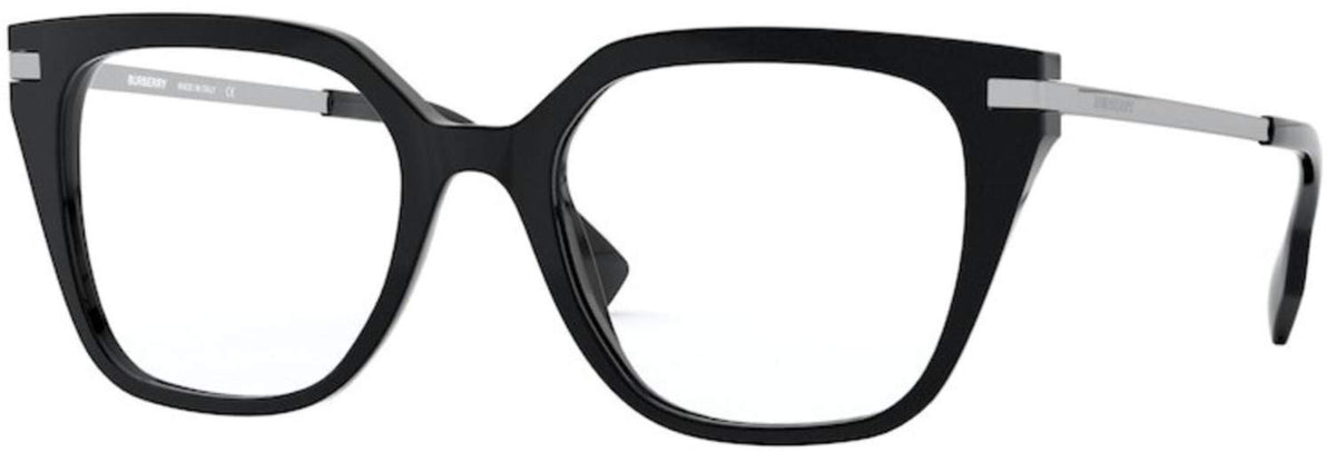 Burberry BE2310F 3001 Eyeglasses 52mm Black / Demo Lens