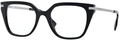 Burberry BE2310F 3001 Eyeglasses 52mm Black / Demo Lens