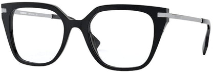 Burberry BE2310F 3001 Eyeglasses 52mm Black / Demo Lens