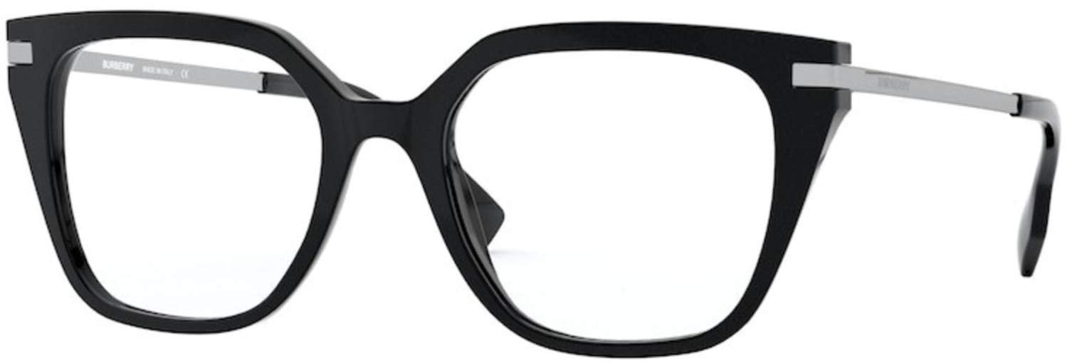 Burberry BE2310F 3001 Eyeglasses 52mm Black / Demo Lens