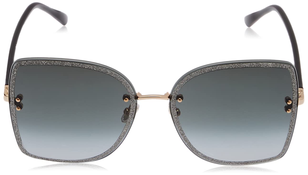 Jimmy Choo Sunglasses LETI/S 02M2 9O 62mm Black Gold / Grey Gradient Lens