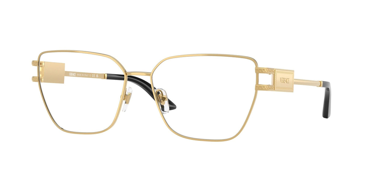 Versace Eyeglasses VE1301 1002 55mm Gold / Demo Lens
