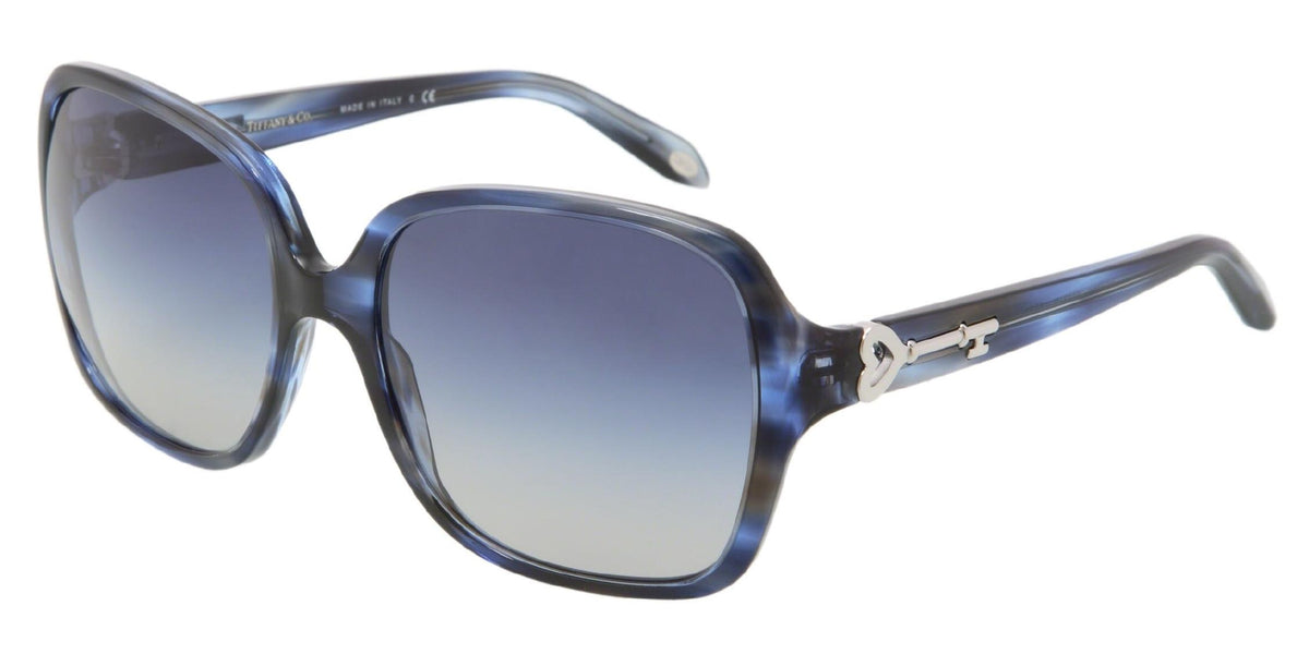 Tiffany &amp; Co Sunglasses TF4056A 81134L 57mm Blue / Blue Gradient Grey Lens