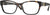 Versace Eyeglasses VE3306 108 52mm Havana / Demo Lens