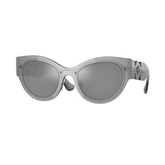 Versace Sunglasses VE2234 10016G 53mm Transparent Silver / Silver Mirror Lens