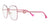Versace Eyeglasses VE1289 1500 57mm Metalized Pink / Demo Lens