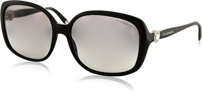 Tiffany & Co Sunglasses TF4042G 80013C 58mm Black / Grey Gradient Lens
