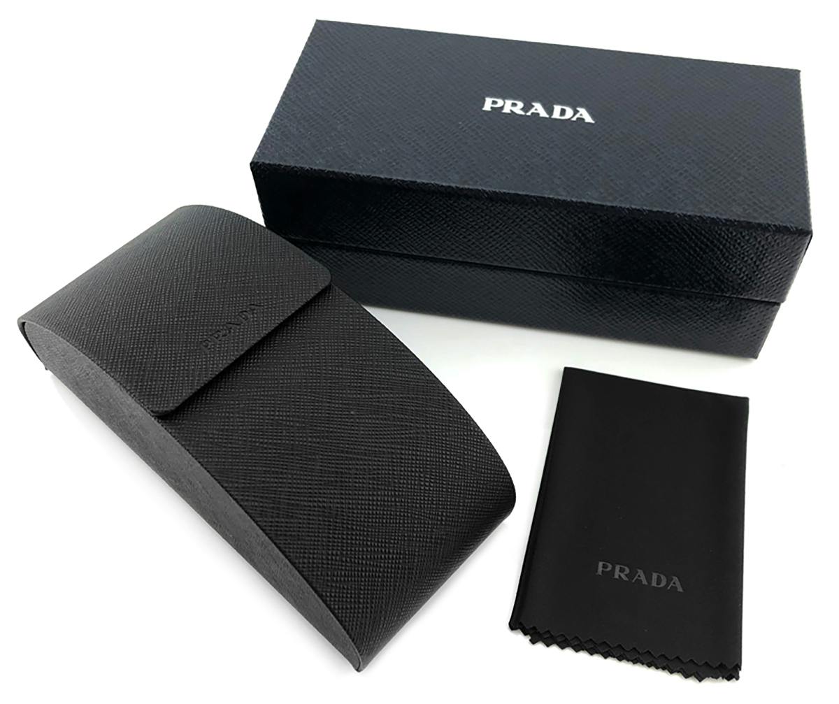 Prada Sunglasses PRA60S 1AB5S0 59mm Black / Dark Grey Lens