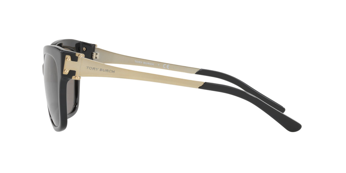 Tory Burch Sunglasses TY7110 13773 57mm Black / Dark Grey Lens