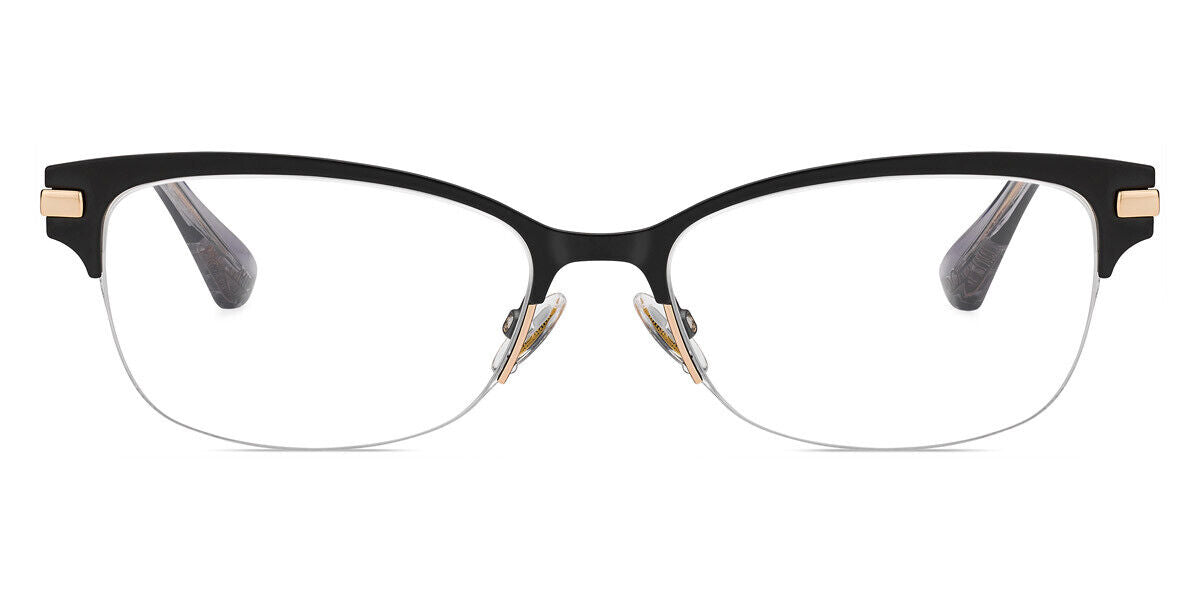 Jimmy Choo Eyeglasses JC182 OLZ00 53mm Matte Black Gold Copper / Demo Lens