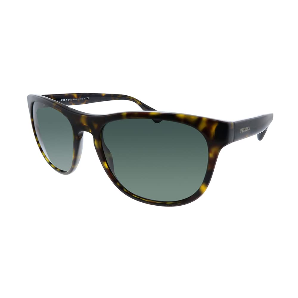 Prada Sunglasses PR14RS 2AU3O1 57mm Havana / Green Lens