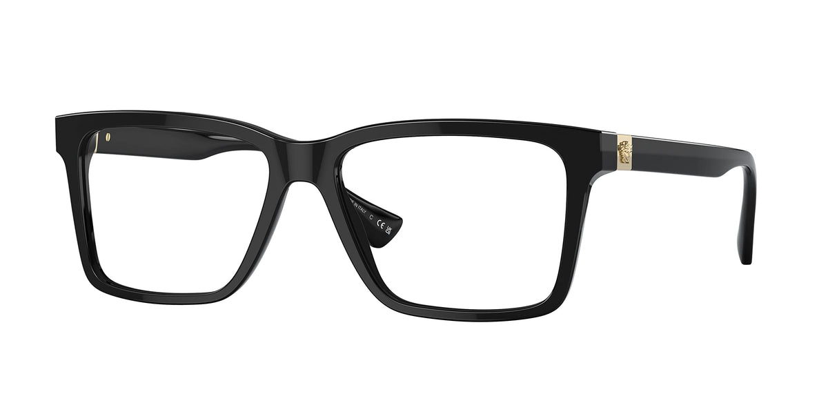 Versace Eyeglasses VE3328 GB1 58mm Black / Demo Lens