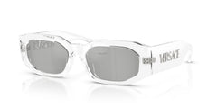 Versace Sunglasses VE4489U 148/8V 55mm Transparent / Clear Mirror Silver Lens