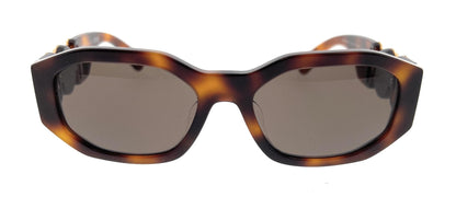 Versace Sunglasses VE4361F 521773 53mm Havana / Dark Brown Lens