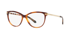Burberry Eyeglasses BE2280 3316 52mm Light Havana / Demo Lens