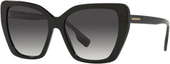 Burberry Tamsin BE4366 39808G Sunglasses Black / Grey Gradient Lens