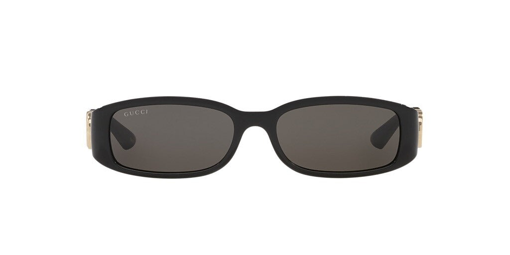 Gucci Hailey Sunglasses GG1661S 001 54mm Black / Grey Lens