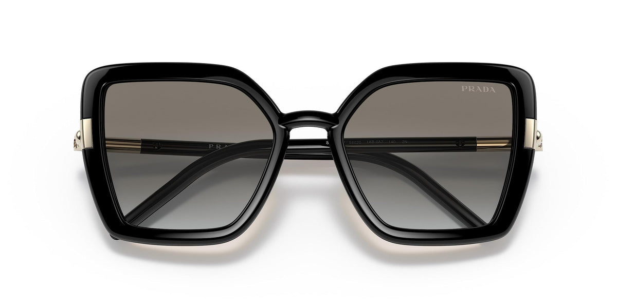 Prada Sunglasses PR09WS 1AB0A7 54mm Black / Grey Gradient Lens