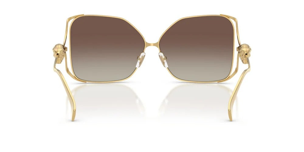 Versace Sunglasses VE2288 1002B8 62mm Gold / Gradient Brown Mirror Silver Lens