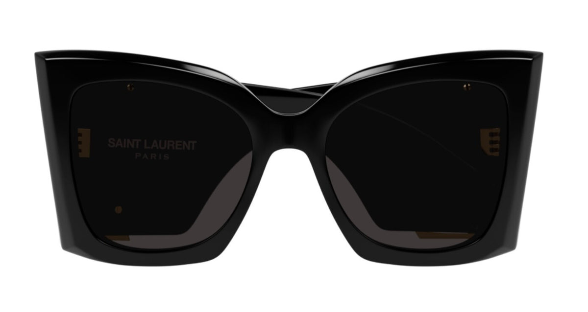Saint Laurent Blaze Sunglasses SL M119 001 54mm Black / Dark Grey Lens