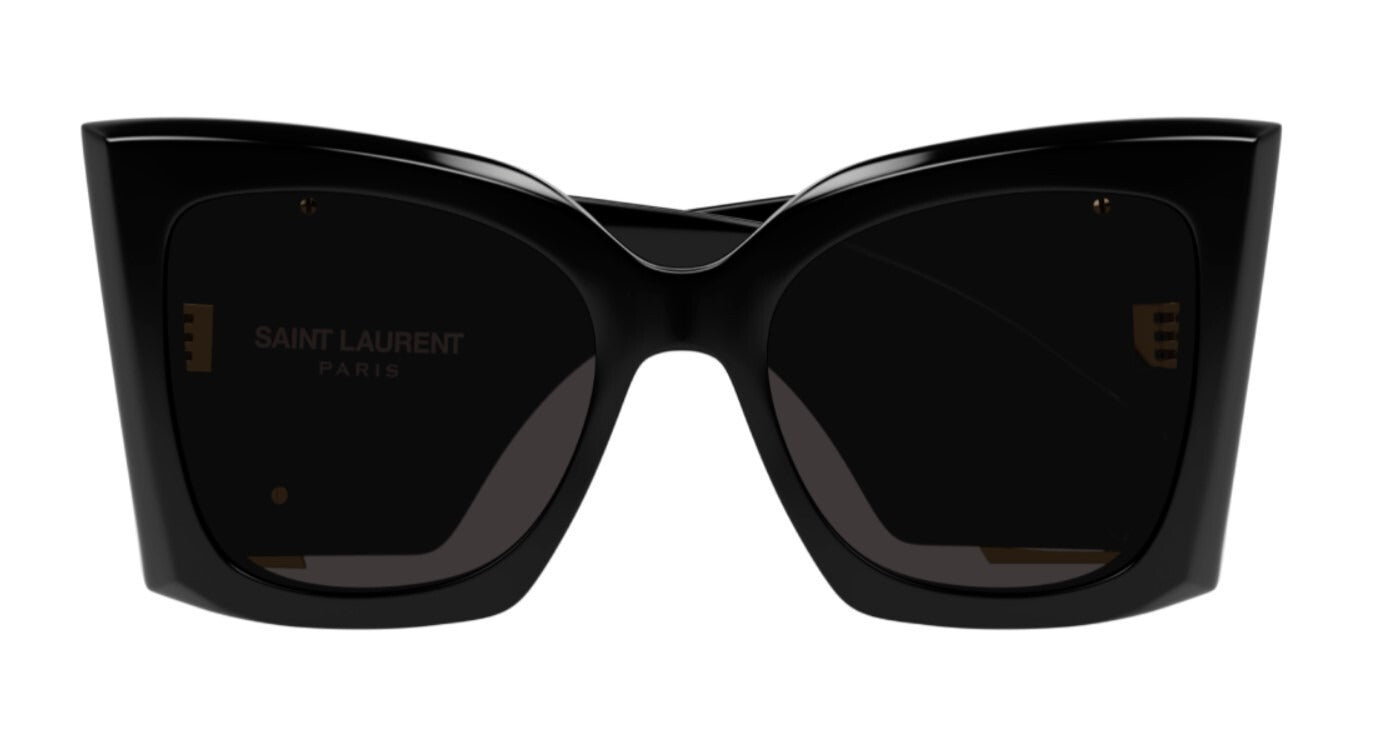 Saint Laurent Blaze Sunglasses SL M119 001 54mm Black / Dark Grey Lens