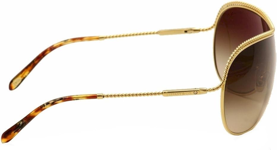 Tiffany &amp; Co Sunglasses TF3040B 60023B Gold / Dark Brown Gradient Lens