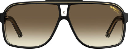Carrera GRAND PRIX 2/S 807-HA Sunglasses 64mm Black / Brown Gradient Lens