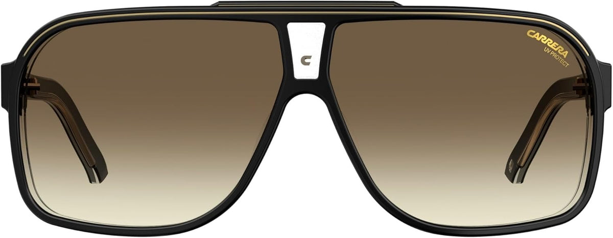 Carrera GRAND PRIX 2/S 807-HA Sunglasses 64mm Black / Brown Gradient Lens